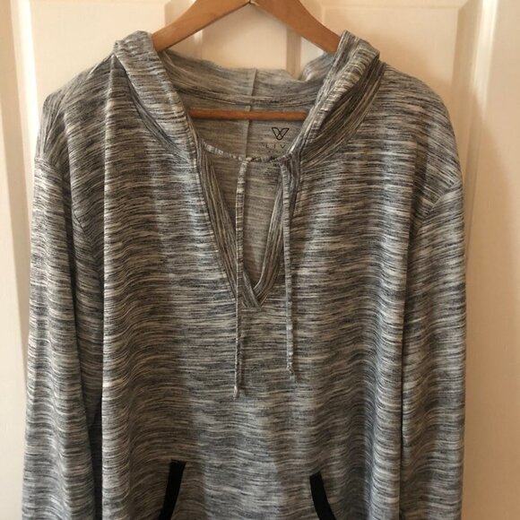 Women's Plus Lane Bryant Livi Active Lightweight Hoodie Sweatshirt 18/20 - Picture 4 of 11